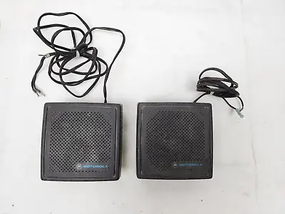 LOT OF 2 Motorola HSN4002A Remote Speaker For Mitrek Radios • $24.99