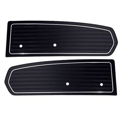 1968 Ford Mustang Coupe Fb Convertible Standard Black Door Panels Lh Rh Pair • $189.95