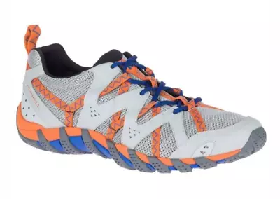 Merrell Men Waterpro Maipo 2 Outdoor Walking Hiking Shoes Grey / Orange Size 13 • $135