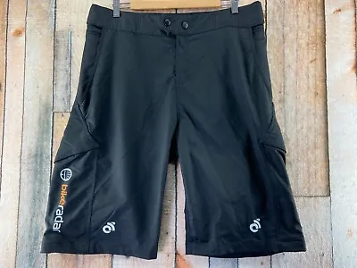 Bike Radar Cycling Cargo Shorts MTB Downhill Mountain Biking Men's Size XL Black • $18.88