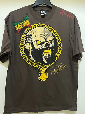 TAPOUT KIMBO SLICE Vintage Brown Color T-shirt Screen Printed Graphic - New • $28.99