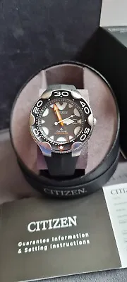 Citizen BN0230-04E Promaster Orca Divers Mens Watch 46mm - Black 6 YEAR GUARANTE • £299