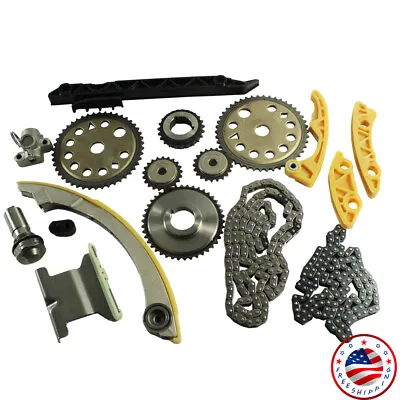 Ecotec Engine Timing Chain Kit W/ Balance Shaft Set L61 GM  00-11 2.4L 2.2L 2.0L • $62.94