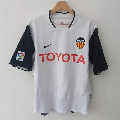 Vintage Valencia 2003-04 Nike Home Football Shirt - Medium • £29.99