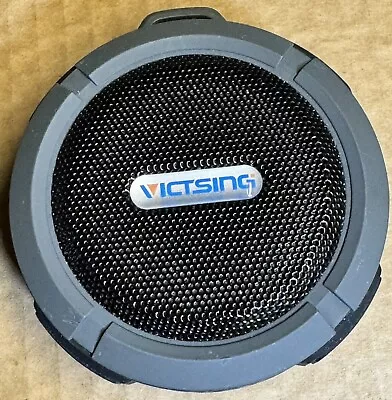 Victsing BH114A Portable Shower Speaker Aqua Round Bluetooth Suction Cup • $19.99