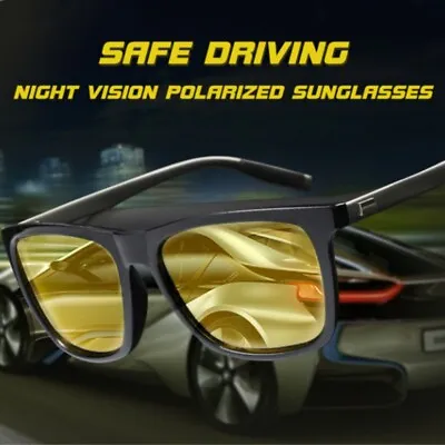 Aluminium Polarized Photochromic Sunglasses Men Night Vision HD Driving Glasses • $10.93