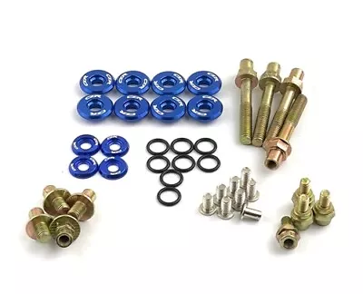 Czr Racing Billet Aluminum Blue B16 B18 Valve Cover Washer Seal Bolt Nut Kit • $28.50