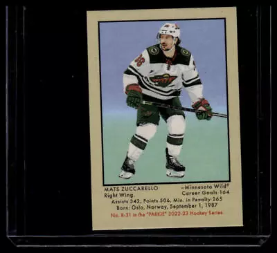 2022-23 Parkhurst Champions Mats Zuccarello #R-31 51 Retros • $2.49