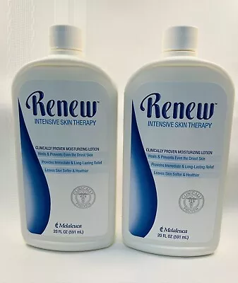 Melaleuca Renew Intensive Skin Therapy Lotion 20oz (2 Pack) • $69.99