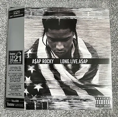 ASAP Rocky - ‎Long.Live.A$AP Clear Vinyl LP 1921 HMV Edition • £38