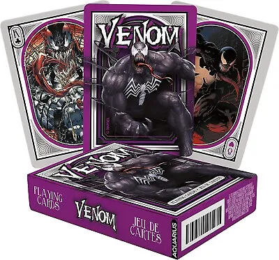 AQUARIUS Marvel Comics Venom Playing Cards Officially Licensed New Deck • $8.78