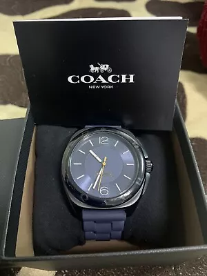 Coach Men’s Watch.brand New  .Leather Strap Design.Good Con • £118