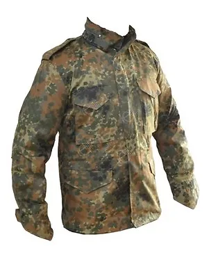 Flecktarn Camouflage M65 Field Jacket - US Army Style Military Parka Winter Coat • $183.65