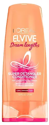 L'Oreal Elvive Dream Lengths Super Detangler Conditioner With Castor Oil • $8.95