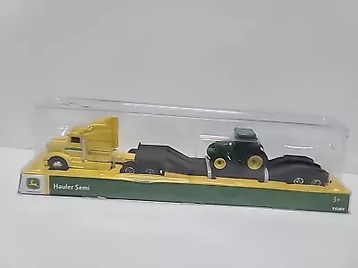 TOMY John Deere Yellow Hauler Semi Truck & Green Tractor BRAND NEW NIB • $27.50