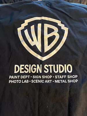 Warner Brothers Design Studio T Shirt Paint Props Union Labor Movie Tv Show Lot • $11.99