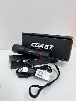 Coast XP9R 1000 Lumen USB-C RECHARGEABLE-DUAL POWER LED Flashlight With PURE... • $40