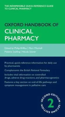 $26.57 • Buy Oxford Handbook Of Clinical Pharmacy (Oxford Medical Handbooks), Stoner, Nicola,