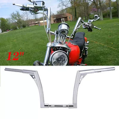 $119.34 • Buy 12'' Ape Hanger Handlebar For Yamaha Road Star Virago V-Star 1100 1300