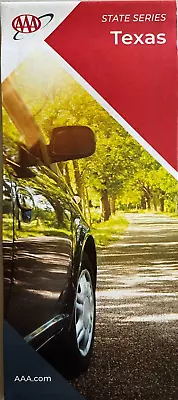 New AAA TEXAS STATE ROAD MAP   Highway Tour  TX   Free Ship  LATEST 2023 • $12.99