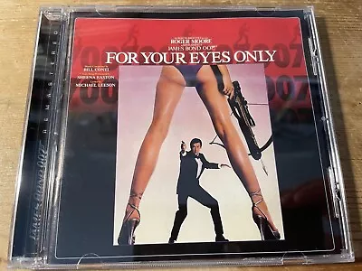 FOR YOUR EYES ONLY (Bill Conti) OOP Expanded James Bond Score Soundtrack CD EX • £11.99