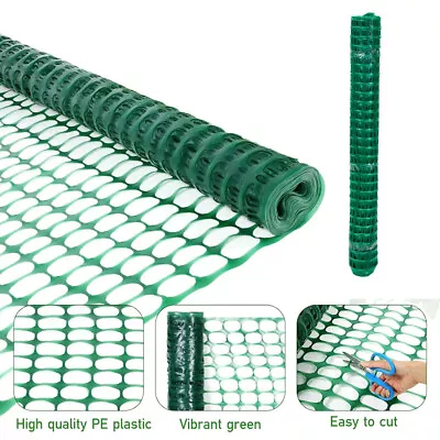 PVC Coated Chicken Wire Rabbit Mesh Green Fencing Aviary Fence 50M Length • £26.94