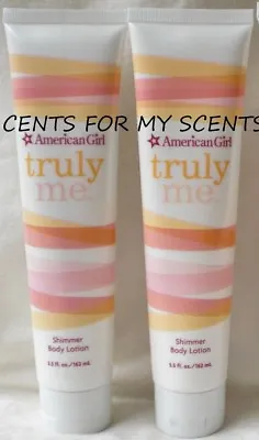 Bath And Body Works American Girl Truly Me Shimmer Body Lotion X2 • $49.95