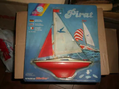 Vintage 1982 Gunther German 11'' Real Model Sail Ship Mib • $93.62