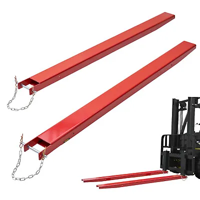 VEVOR Pallet Fork Extensions Forklift Extensions 72  X 4.5  Heavy Duty With Pins • £105.59