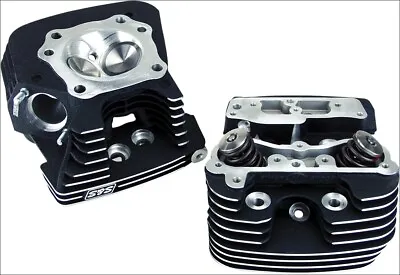 S&S Cycle Super Stock 89CC Black Cylinder Heads For Harley Twin Cam 06-16 • $1599.95