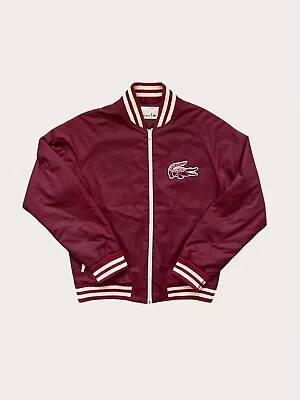 Vintage Lacoste Bomber Jacket (circa 2010s) • $80