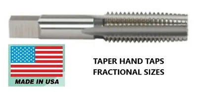 1/4-28 UNF X 3 X 4 ALL. TAPER HAND TAPS MAC. SCREW FRAC ITEM NO. 3744333 • $4.37