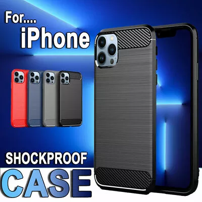 Shockproof Heavy Duty Case Cover IPhone 13 12 11 Pro XS Max 6S 7 8 Plus X XR SE • $6.99