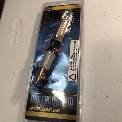 Doctor Who BBC 2009 Sonic Screwdriver Torch Zeon LED Glows Green DR109 NEW • $19.99