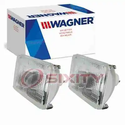 2 Pc Wagner Low Beam Headlight Bulbs For 1978-1989 Volvo 242 244 245 262 264 Rp • $30.35