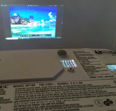 NEC Digital Projector NP100 ~ Perfect Working Order ~ Table Or Ceiling Mount • $50