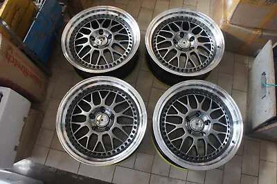 JDM 17  Mesh Wheels Vs Xx Style 5x112 5x114.3 For Mercedes Honda Civic City Dc5 • $849