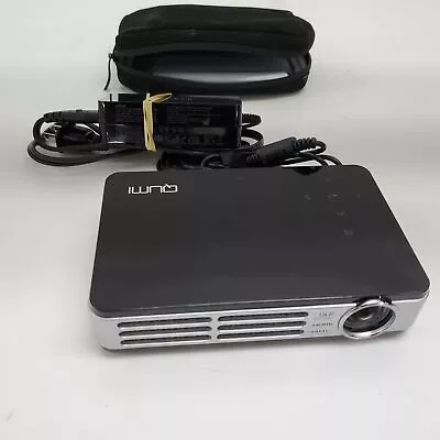 QUMI Vivatek HD Pocket Projector Model Q5-BK/Powers On And Boots Up Bright! • $99.99
