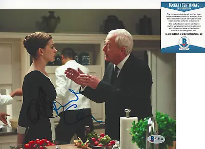 Michael Caine & Anne Hathaway Signed The Dark Knight Rises 8x10 Photo Coa Bas • $254.99