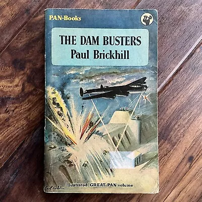 The Dam Busters - Paul Brickhill - 1954 Pan Illustrated Vintage Paperback • £2.50