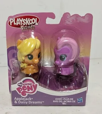 My Little Pony APPLEJACK & DAISY DREAMS 2.5  Playskool Friends Figure 2-Pack • $9.95