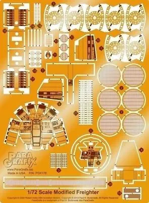 Paragrafix 180 X 1/72 Star Wars: Millennium Falcon Photo-Etch For Fine Molds • $37.74