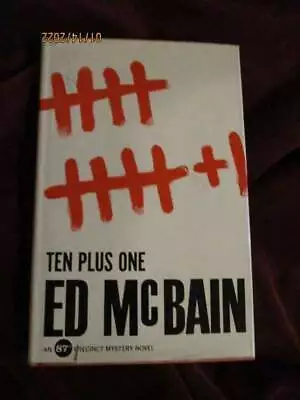 Ed McBain - TEN PLUS ONE - 2nd Printing • $3.95