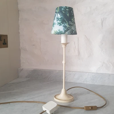 £17 • Buy Vintage Laura Ashley Candlestick Style Table Lamp Shabby Chic Rustic Light 