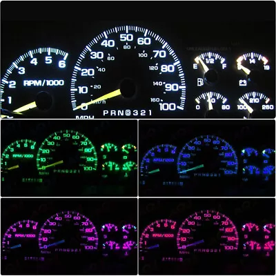 Gauge Cluster Instrument Panel Dash LED Lights Bulbs For 95-98 Chevy C1500 K1500 • $8.98