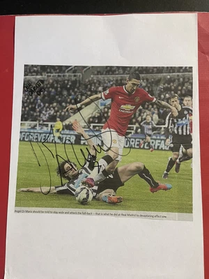 £9.99 • Buy Angel Di Maria- Manchester Utd Signed Picture