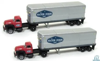 Classic Metal Works 51174 '54 Ford Tractor/Trailer Set Mason Dixon N Scale  • $17.49