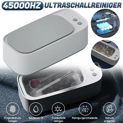 Ultrasonic Cleaner Portable Ultrasound Jewelry Watch Glasses Cleaning Machine US • $16.48