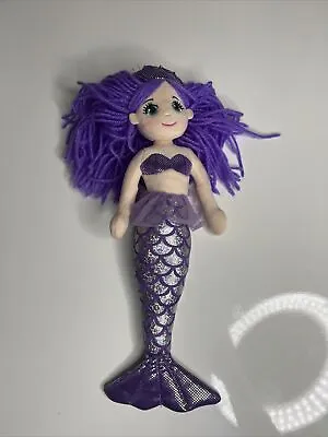 Mermaid Plush Toy Doll Soft Magical Sea Princess Cuddly Sparkles Teddy Angel New • $9.99