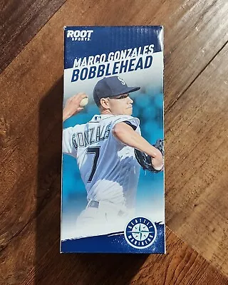 Marco Gonzales Bobblehead Seattle Mariners Pitcher Windup Throw Pose SGA NIB • $19.98